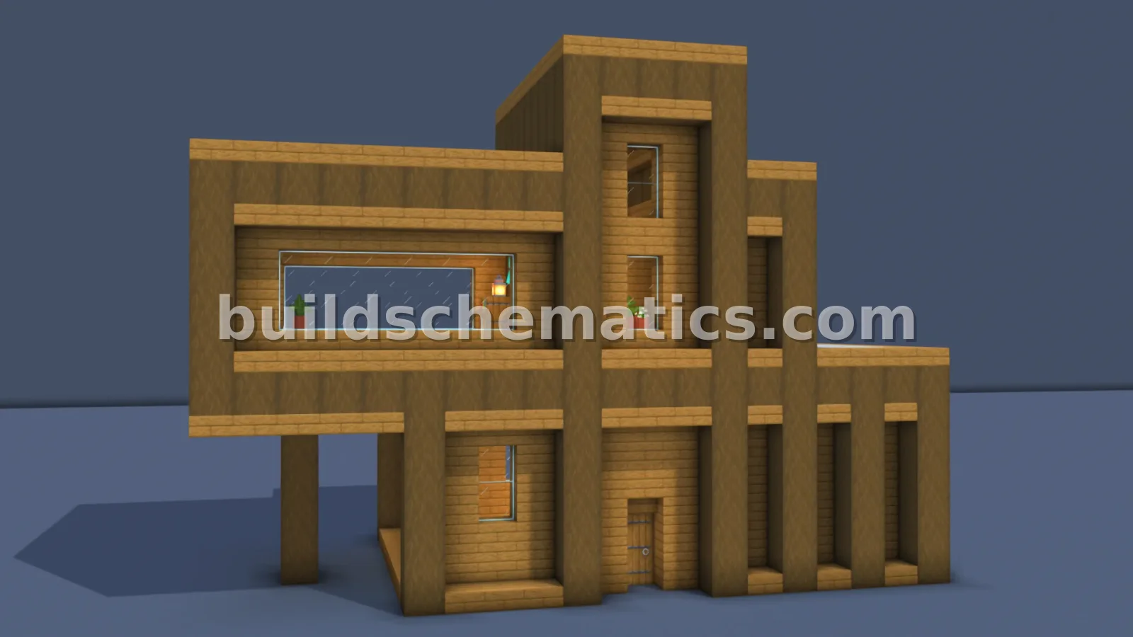 Modern Starter House With Decorated Interior - 2507 Blocks