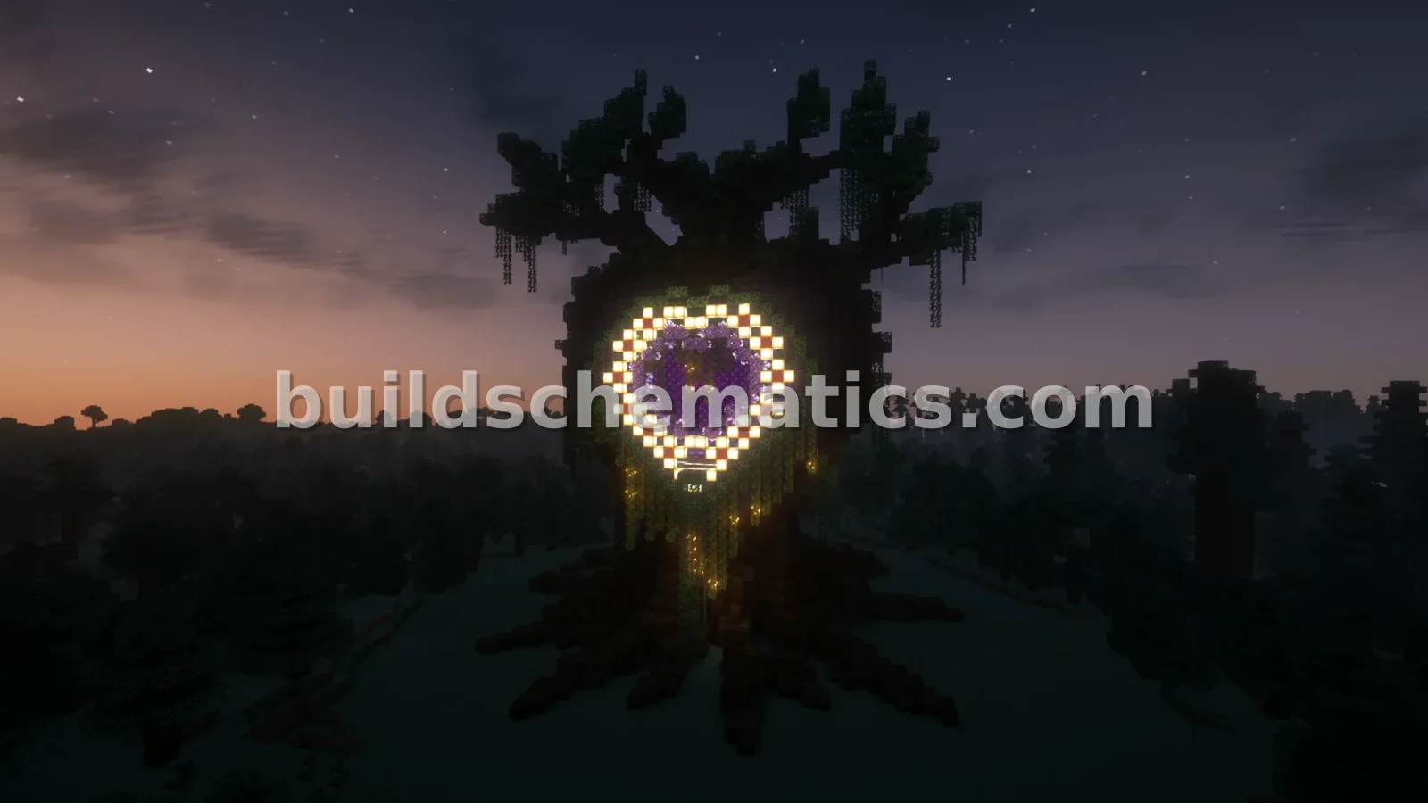 Heart Tree Nether Portal Statue — view 4