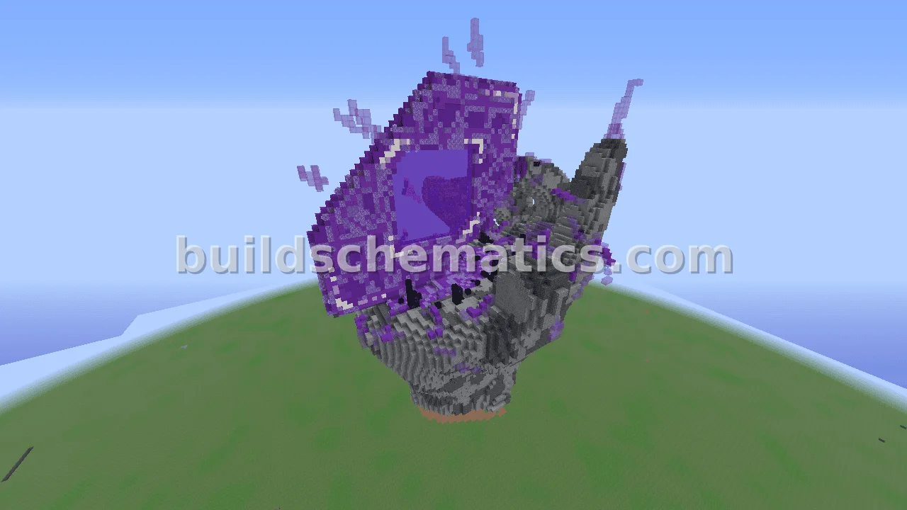 Amethyst Hand Structure