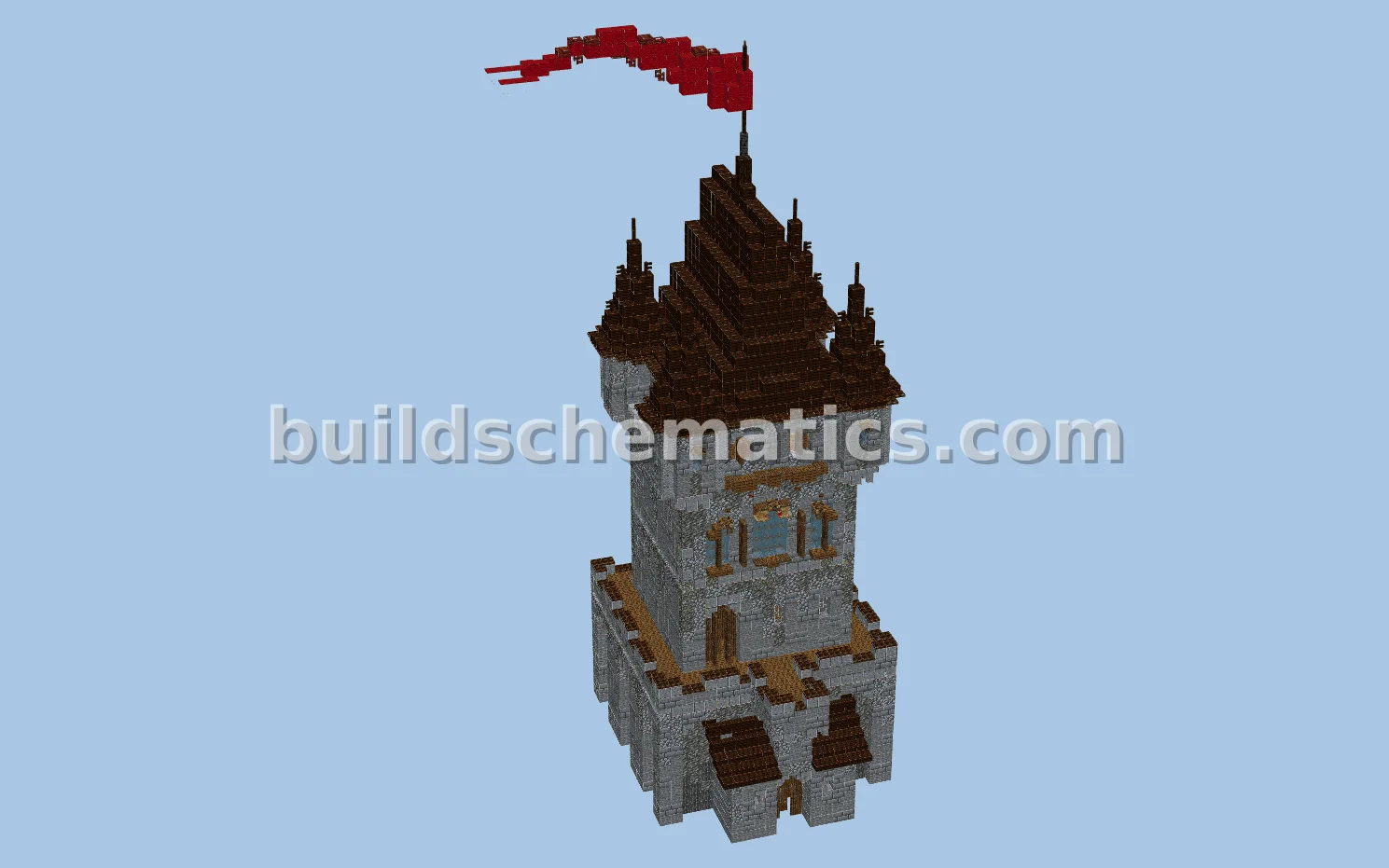 Medieval Castle Keep Structure