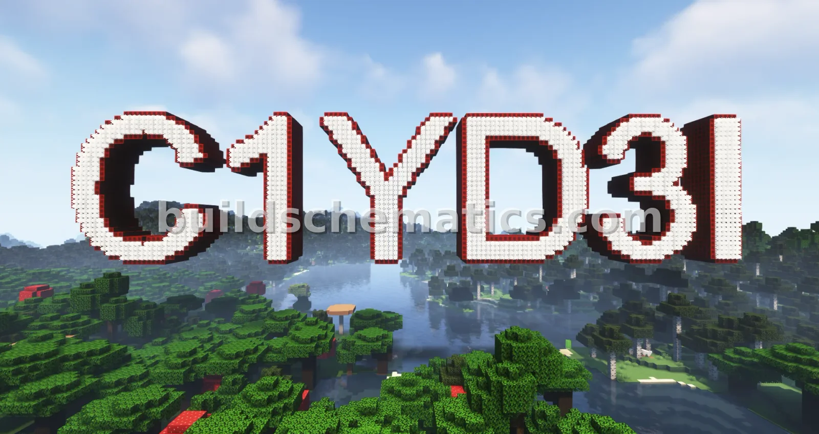 C1YD3I Nameplate in 3D Block Letters