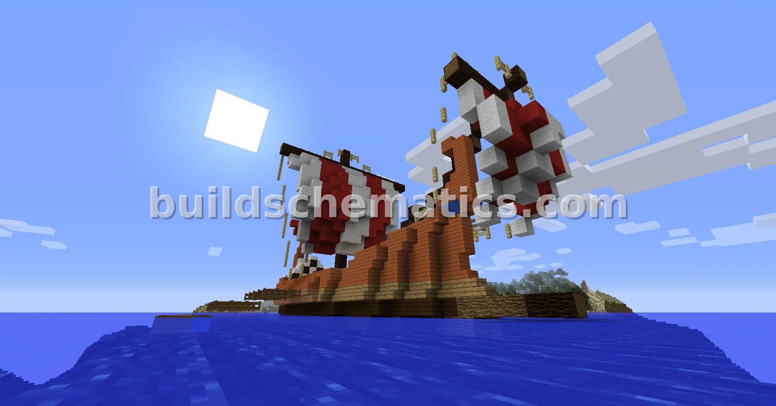 Ancient Roman Galley Ship — view 2