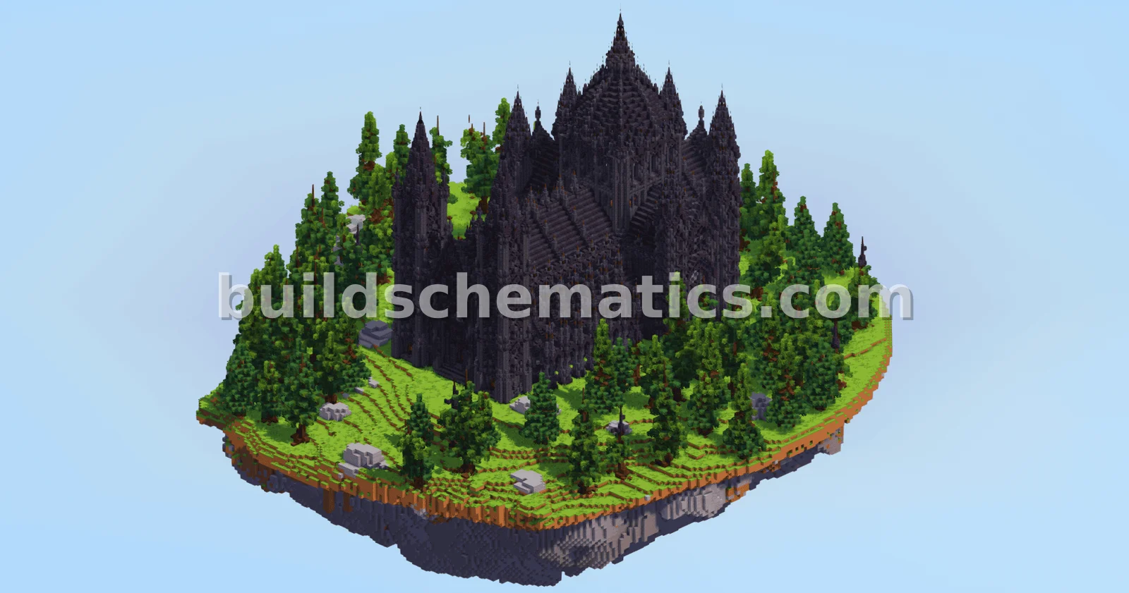 Blackstone Gothic Cathedral Floating Island