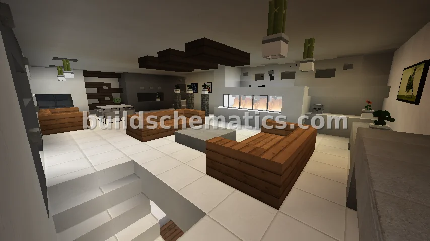 Modern Townhouse with Furniture — view 3
