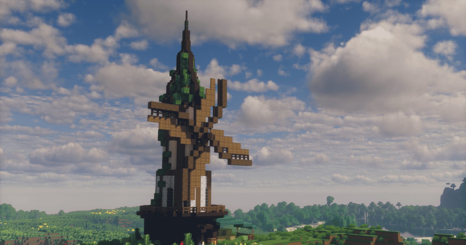 Medieval Windmill Structure