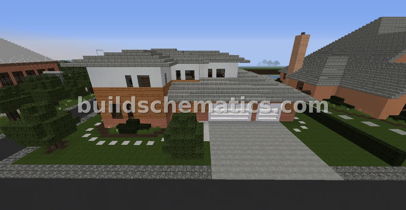 Modern Family House With Pool