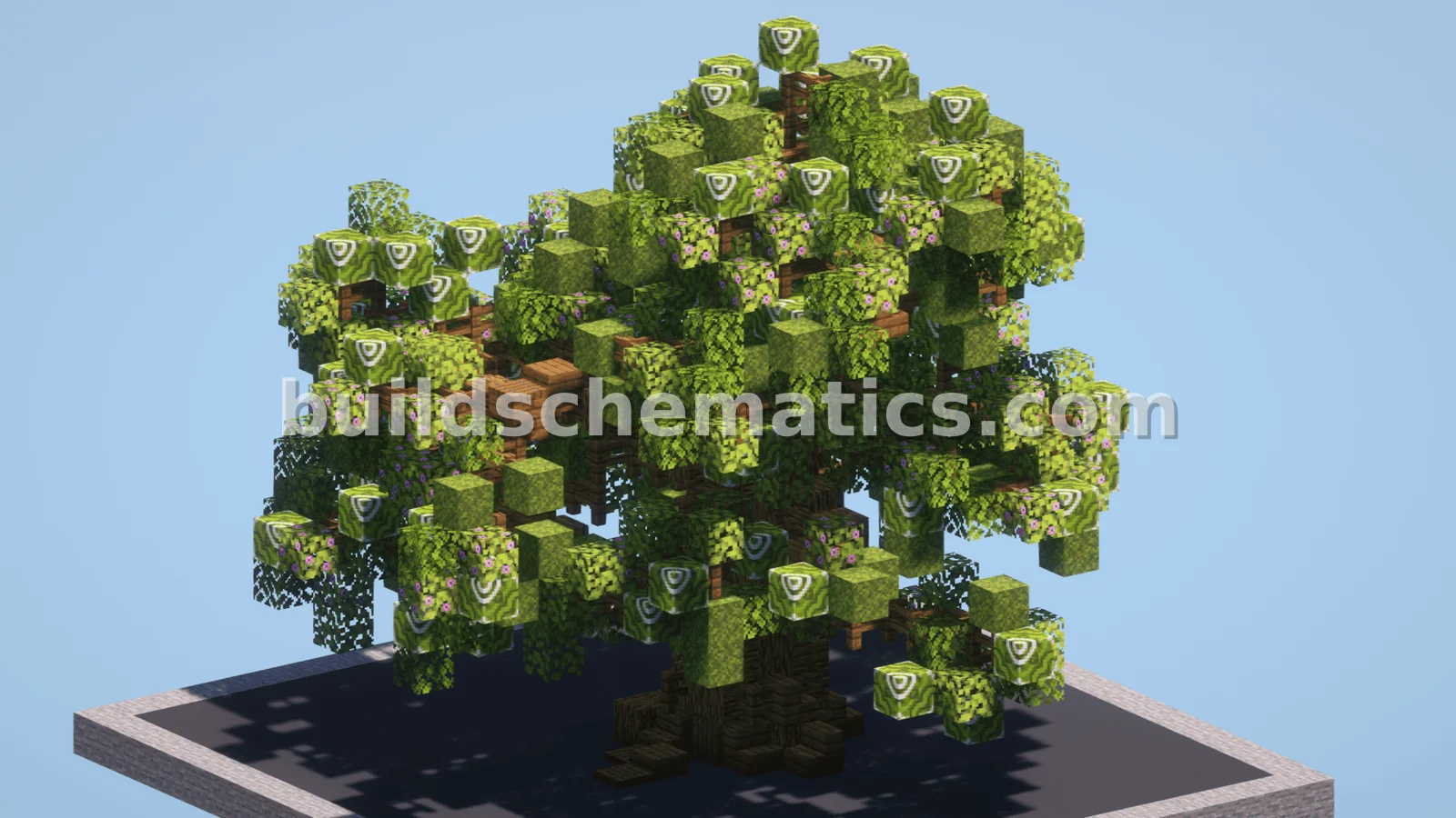 Custom Azalea Tree Structure