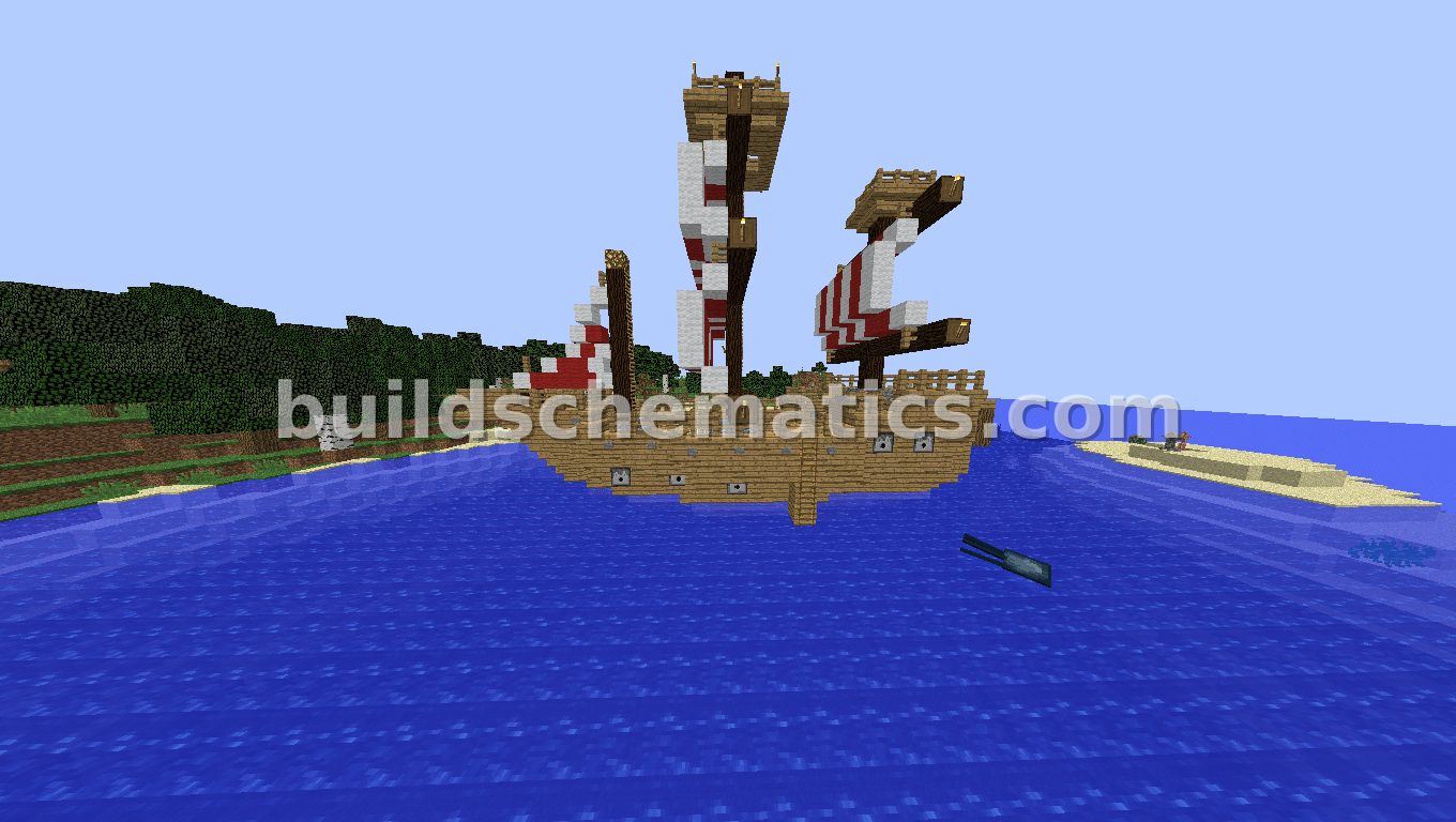Simple Minecraft Boat — view 2