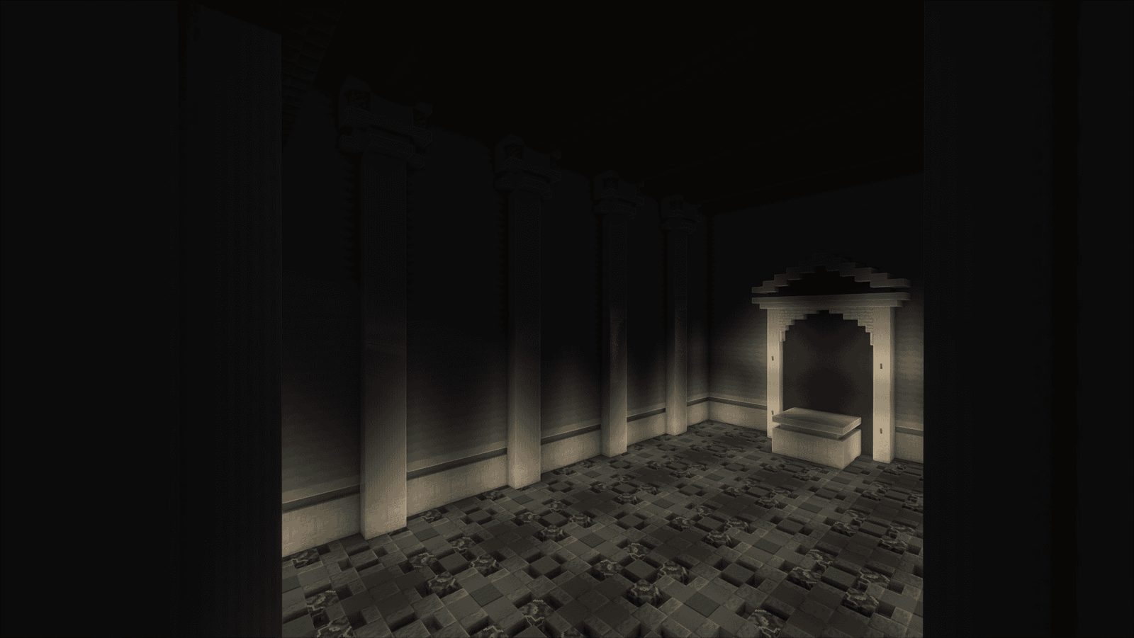 Ancient Roman Temple Structure — view 4