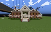 Cozy Mini Mansion Minecraft Build