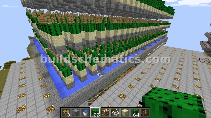 Simple Large Cactus Farm — view 3