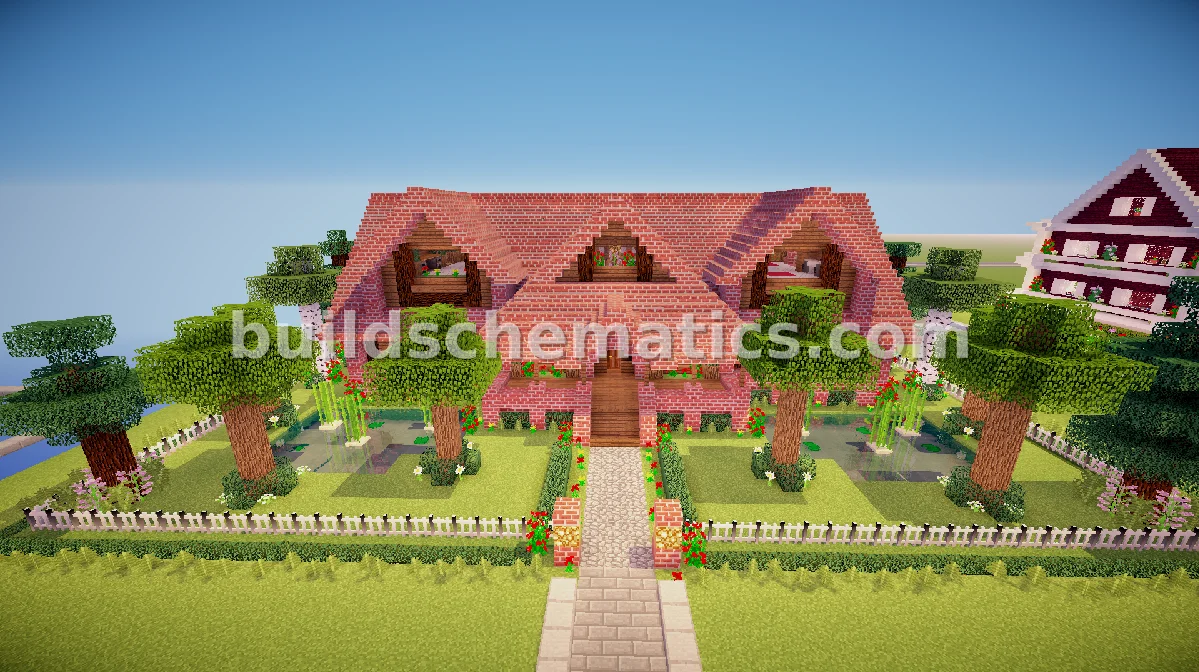Decorated Minecraft House