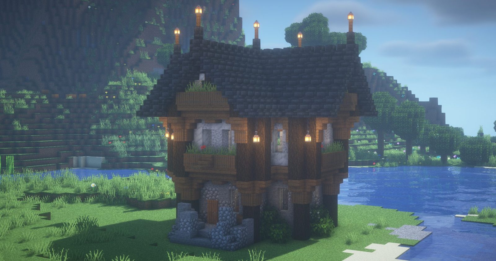 Rustic Outpost Building