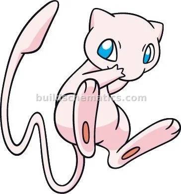 Mew Pixel Art — view 2