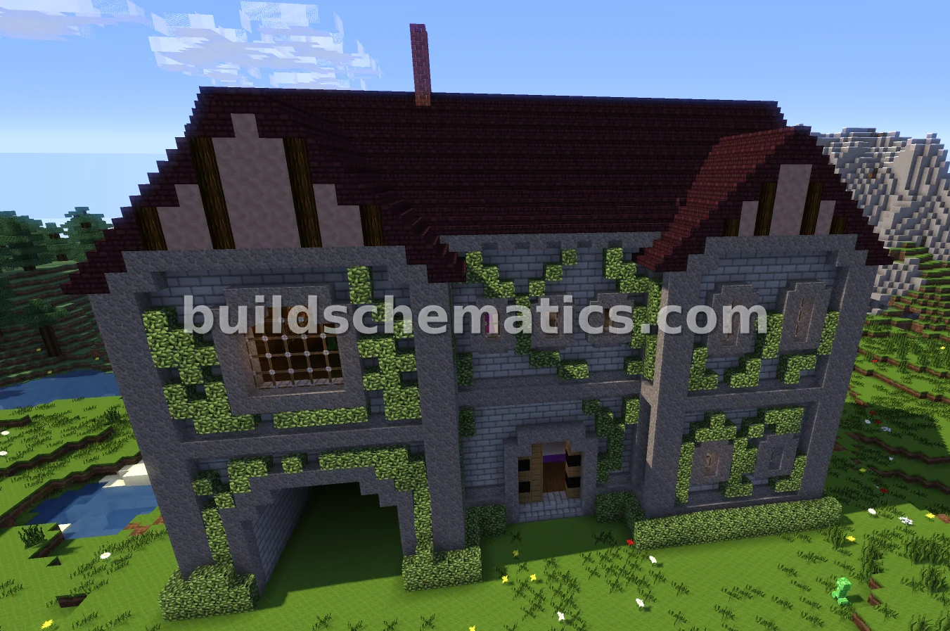 Medieval House with Secret Dungeon