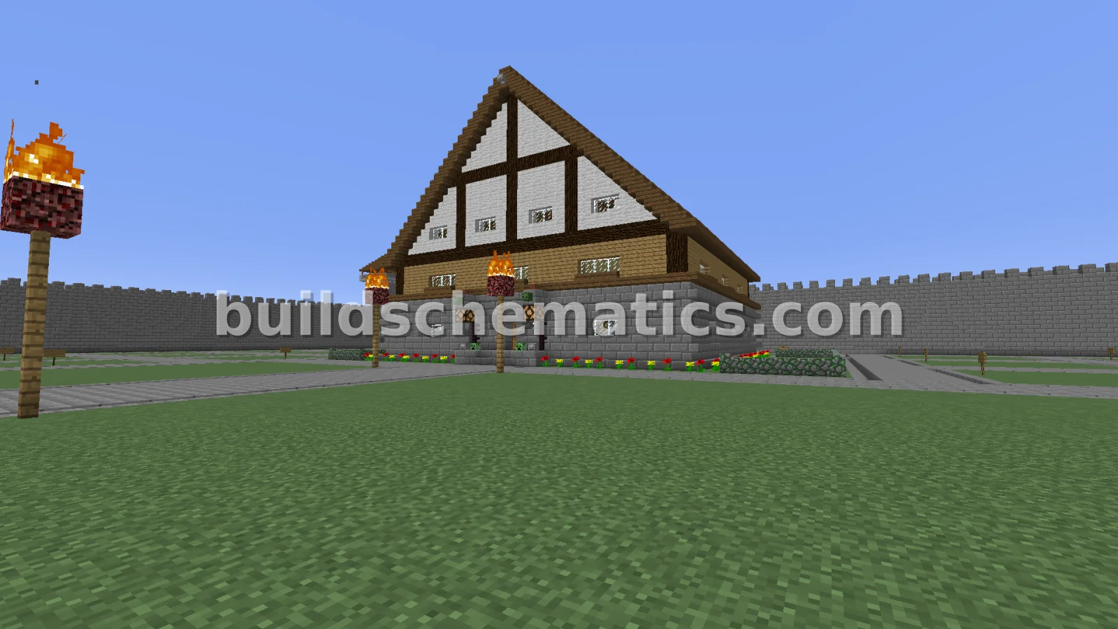 Medieval Castle Town Spawn — view 2