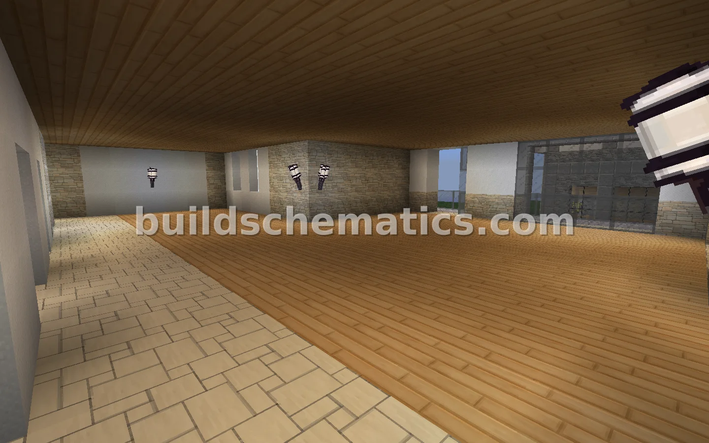 Modern Apartment Building with Shop — view 4