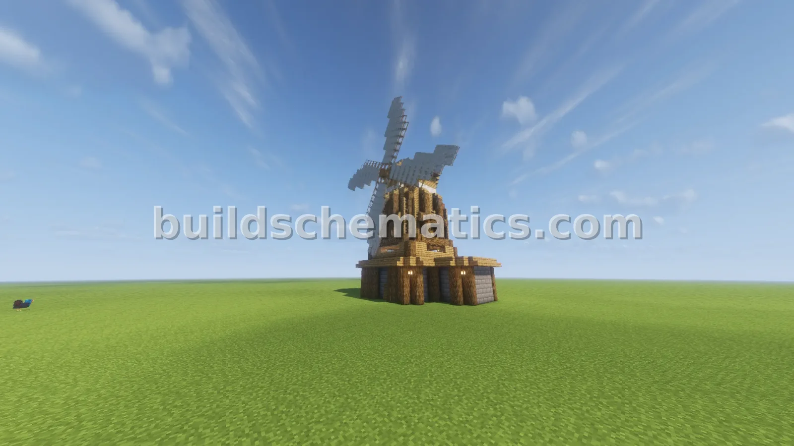 Windmill and Workshop Structure