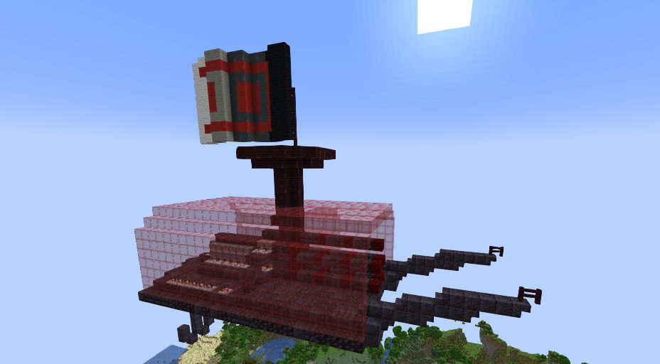 Piglin Artillery Ship