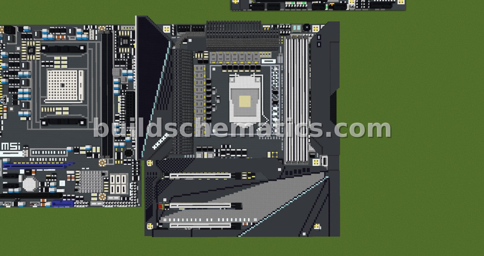 Aorus Xtreme Motherboard Pixel Art — view 2