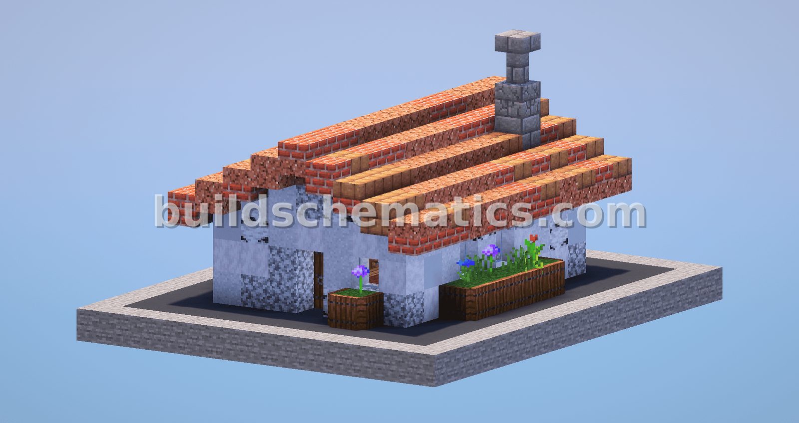 Cute Minecraft Base House
