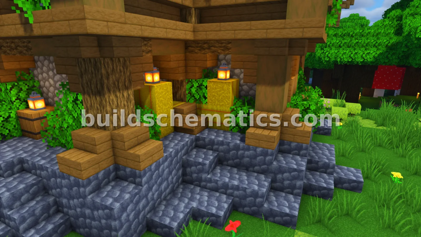 Survival Starter House Schematic