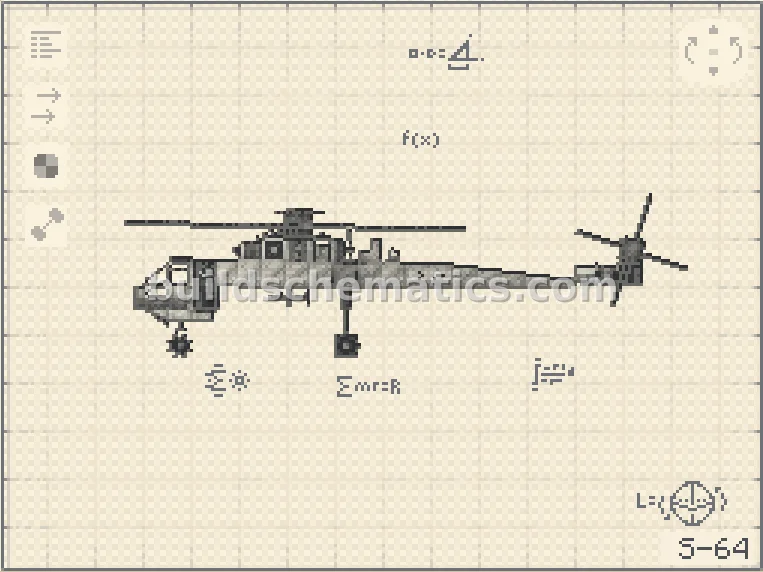 Functional Sikorsky Skycrane Helicopter Replica — view 2