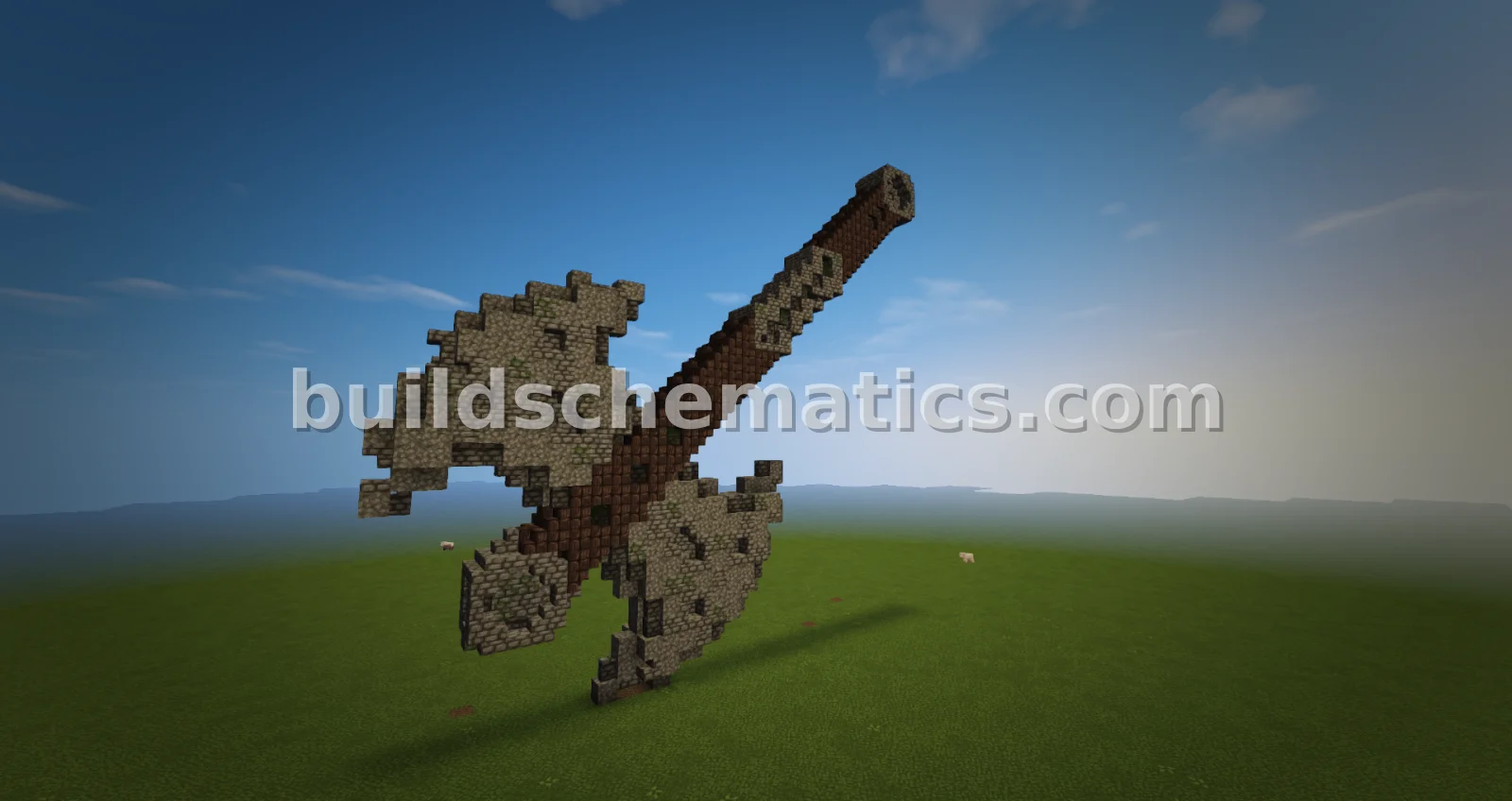 Ancient Stone Axe Structure — view 4