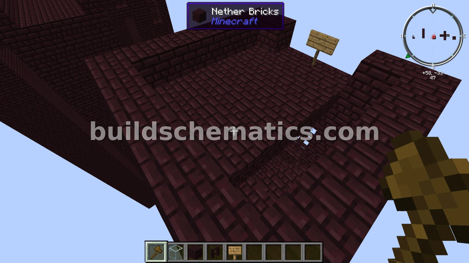 Nether Fortress Bridge Stairs Component