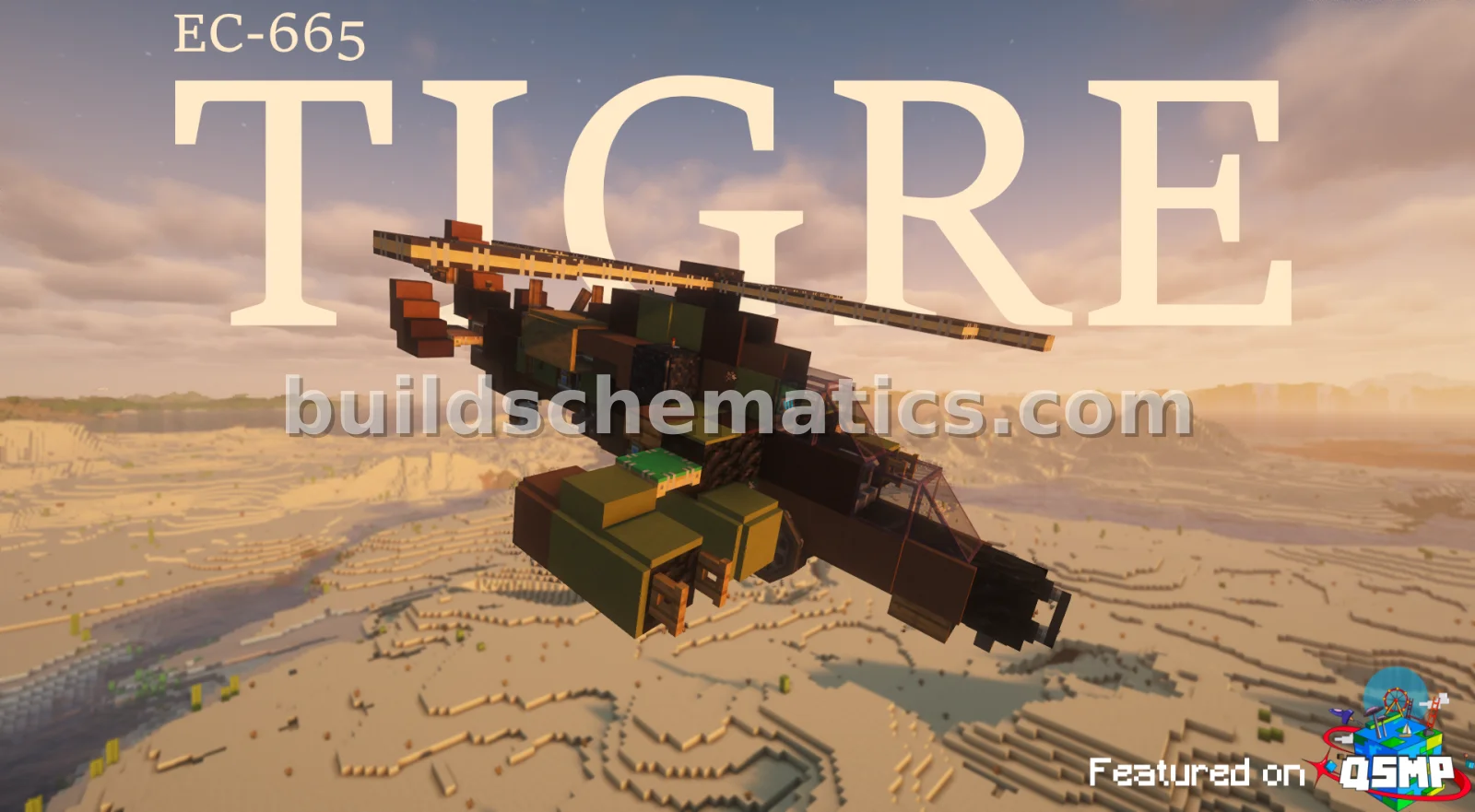 Tigre EC-665 Helicopter Replica