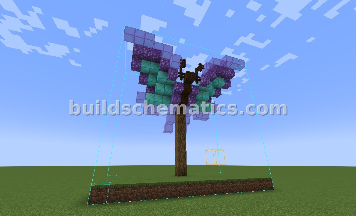 Diamond Butterfly Monument — view 2
