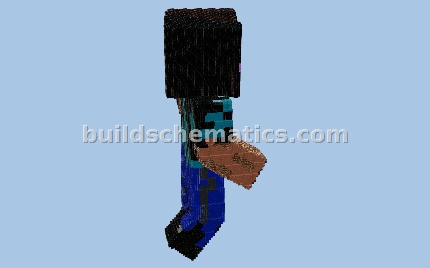 Steve End Skin Statue 35 120