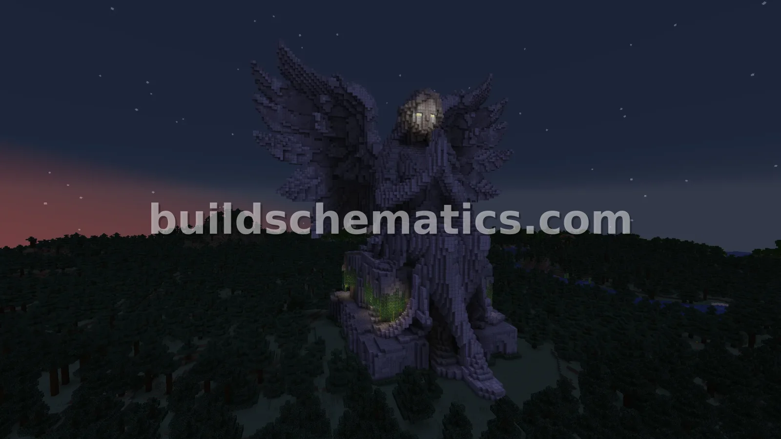 Large Majestic Angel Statue Build — view 4