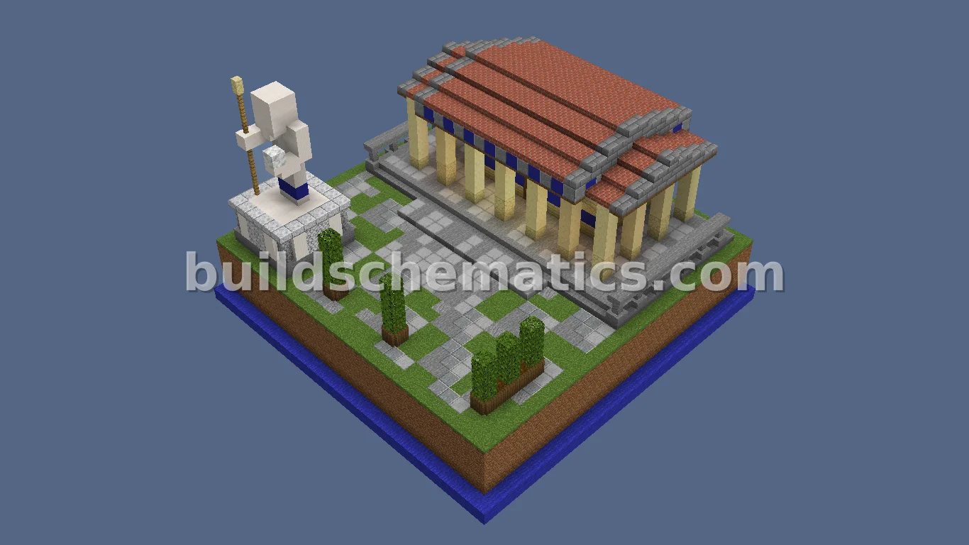 Small Ancient Greek Temple
