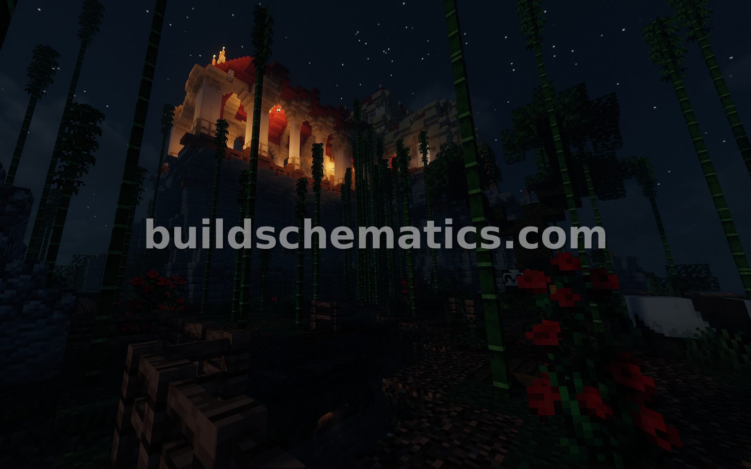 Baroque Tropical City Castle — view 2