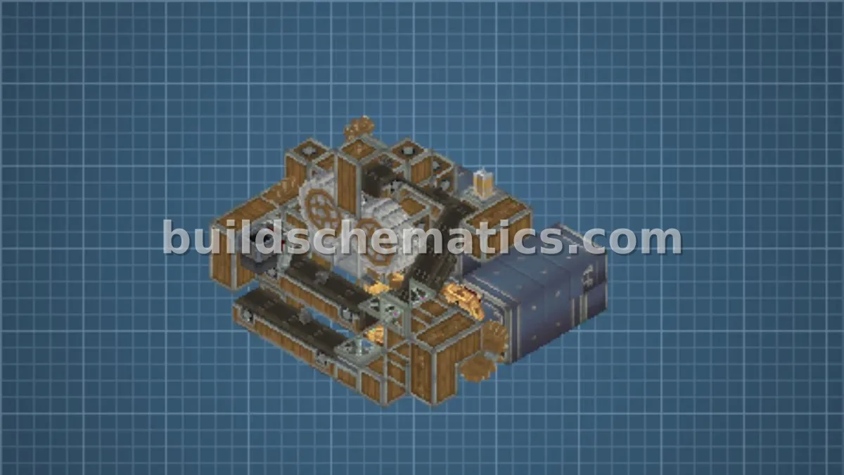 Compact Automatic Iron Farm — view 3