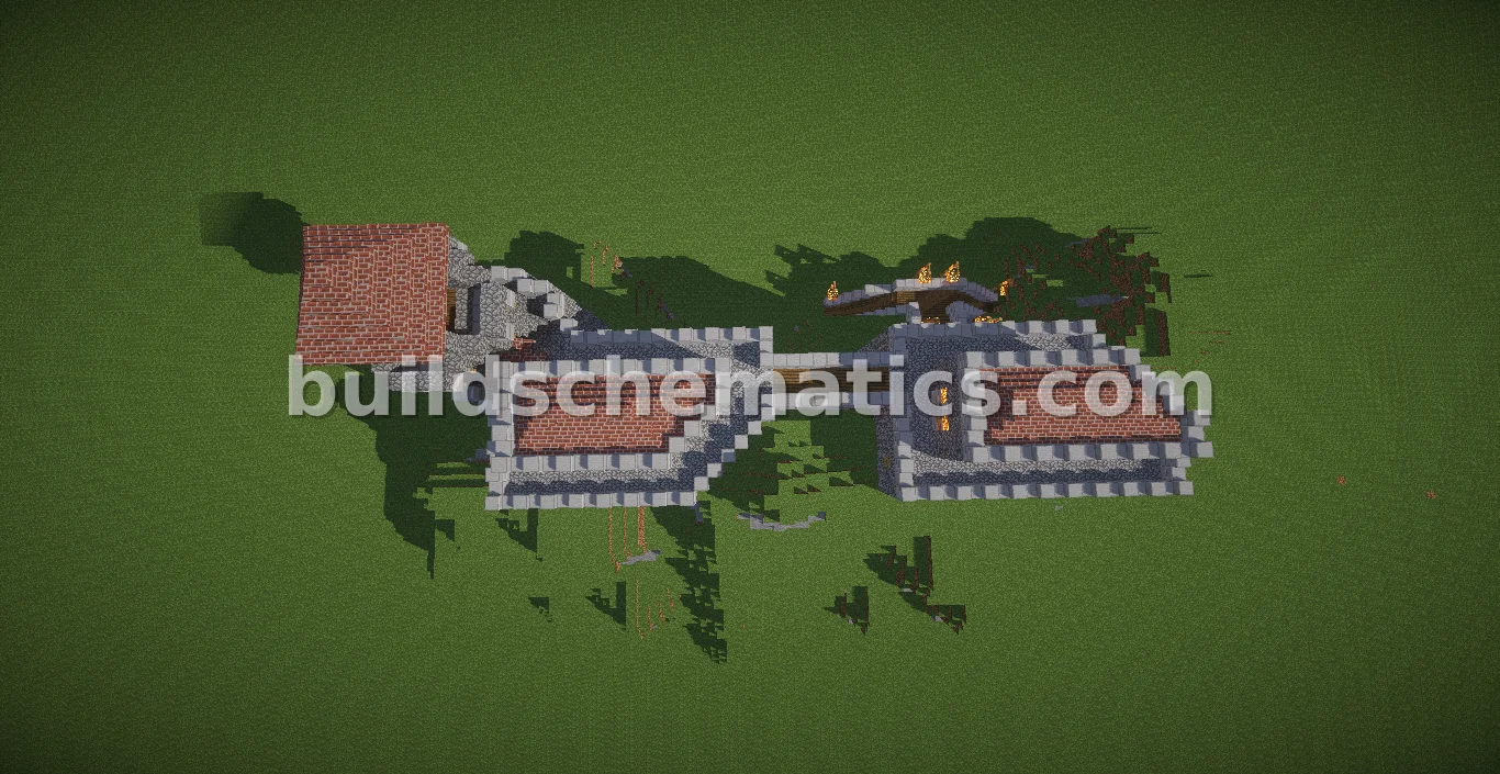 Large Medieval Castle for Server Spawn — view 4