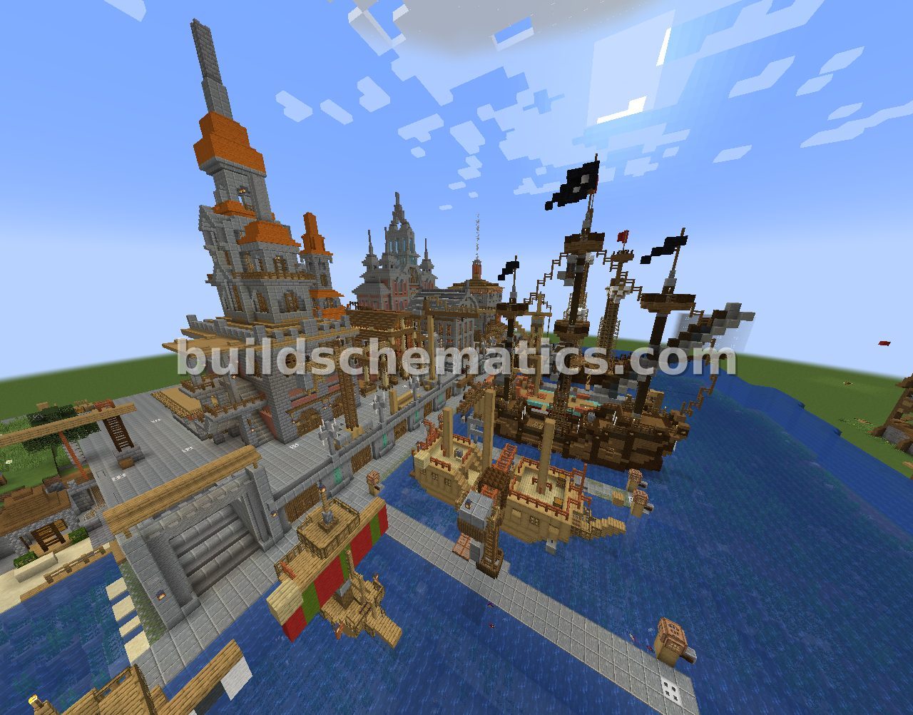 Port Town and Shipyard — view 2