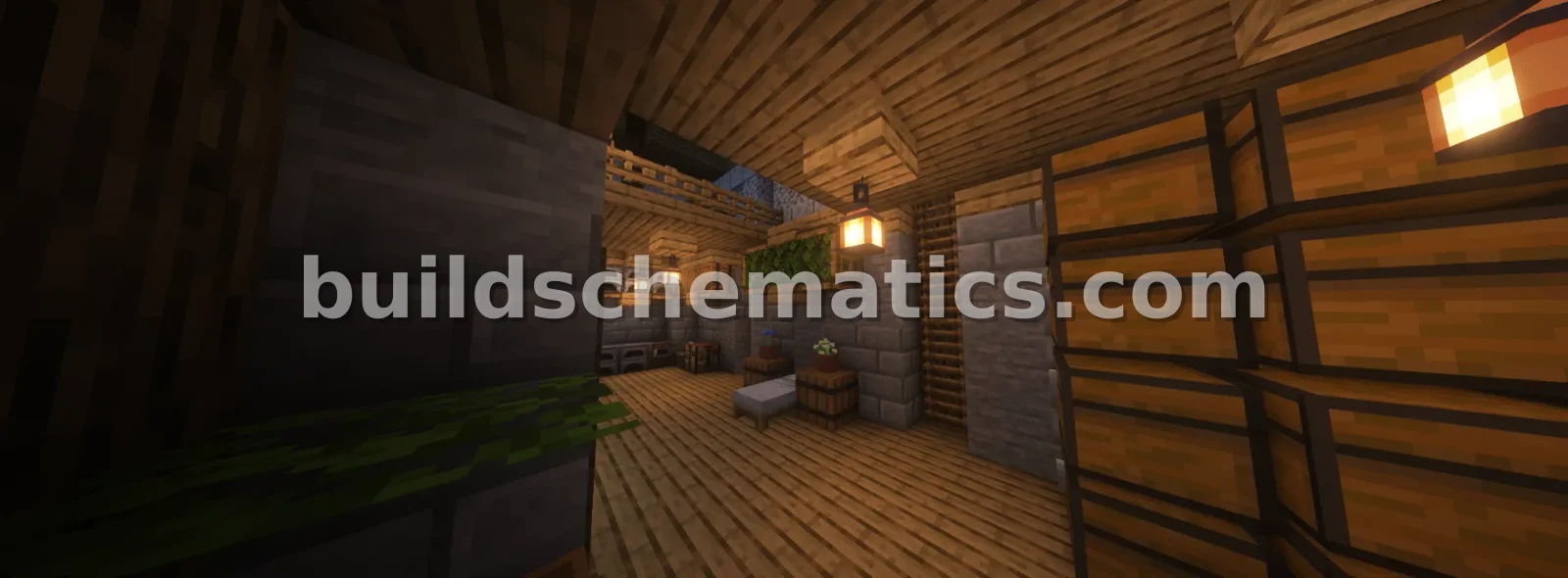 Medieval Starter Base Minecraft Schematic — view 3
