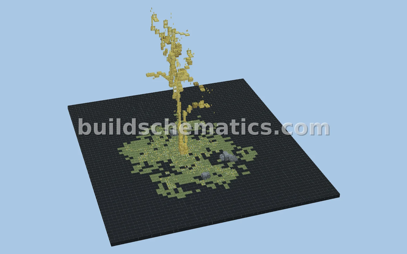 Golden Twig Tree Structure