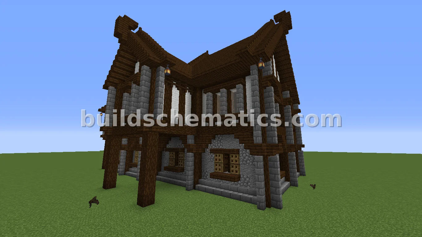 Medieval Town Building 6 — view 3