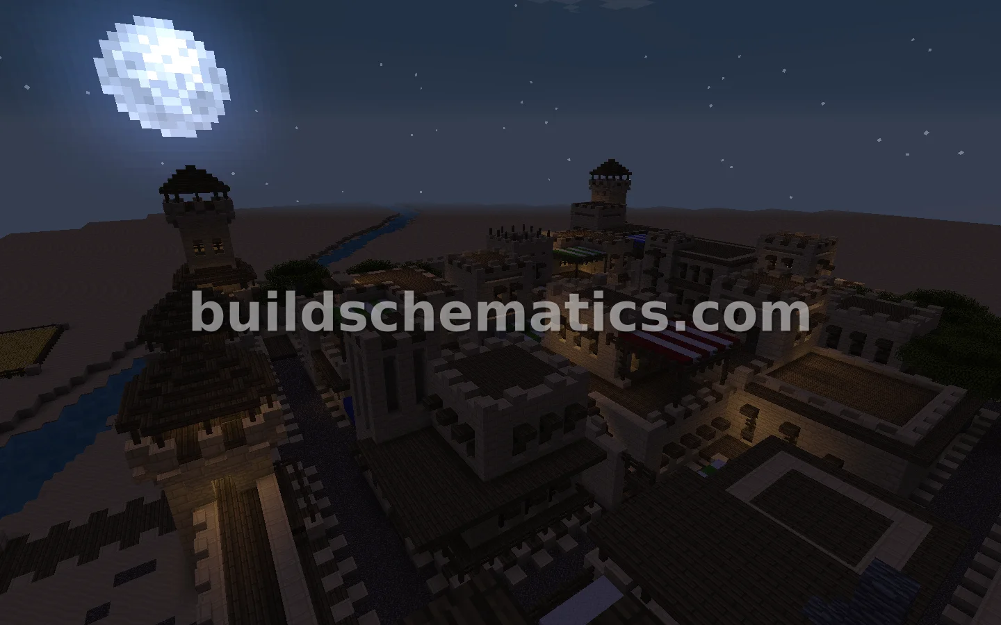 Desert Town and Cityscape — view 2