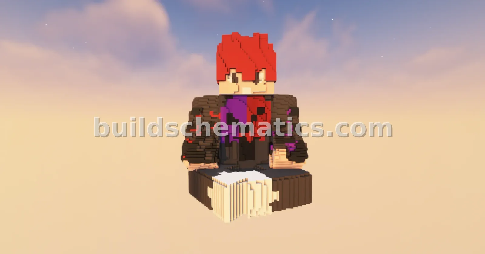 Srdimi25 Statue Minecraft 3D