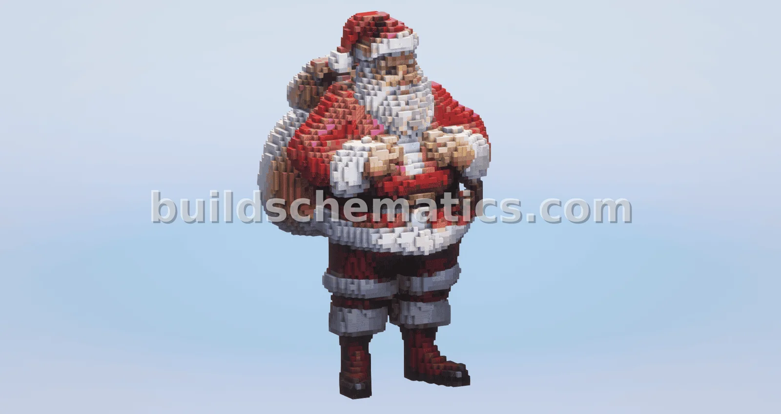 Christmas Santa Claus Statue
