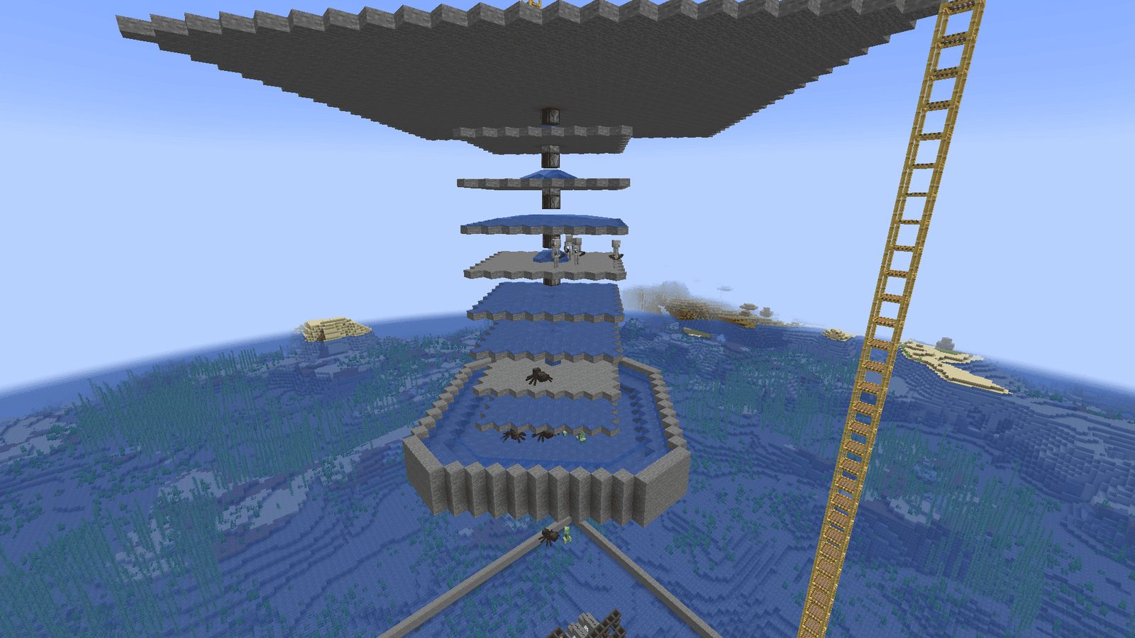 Compact Mob Farm Structure