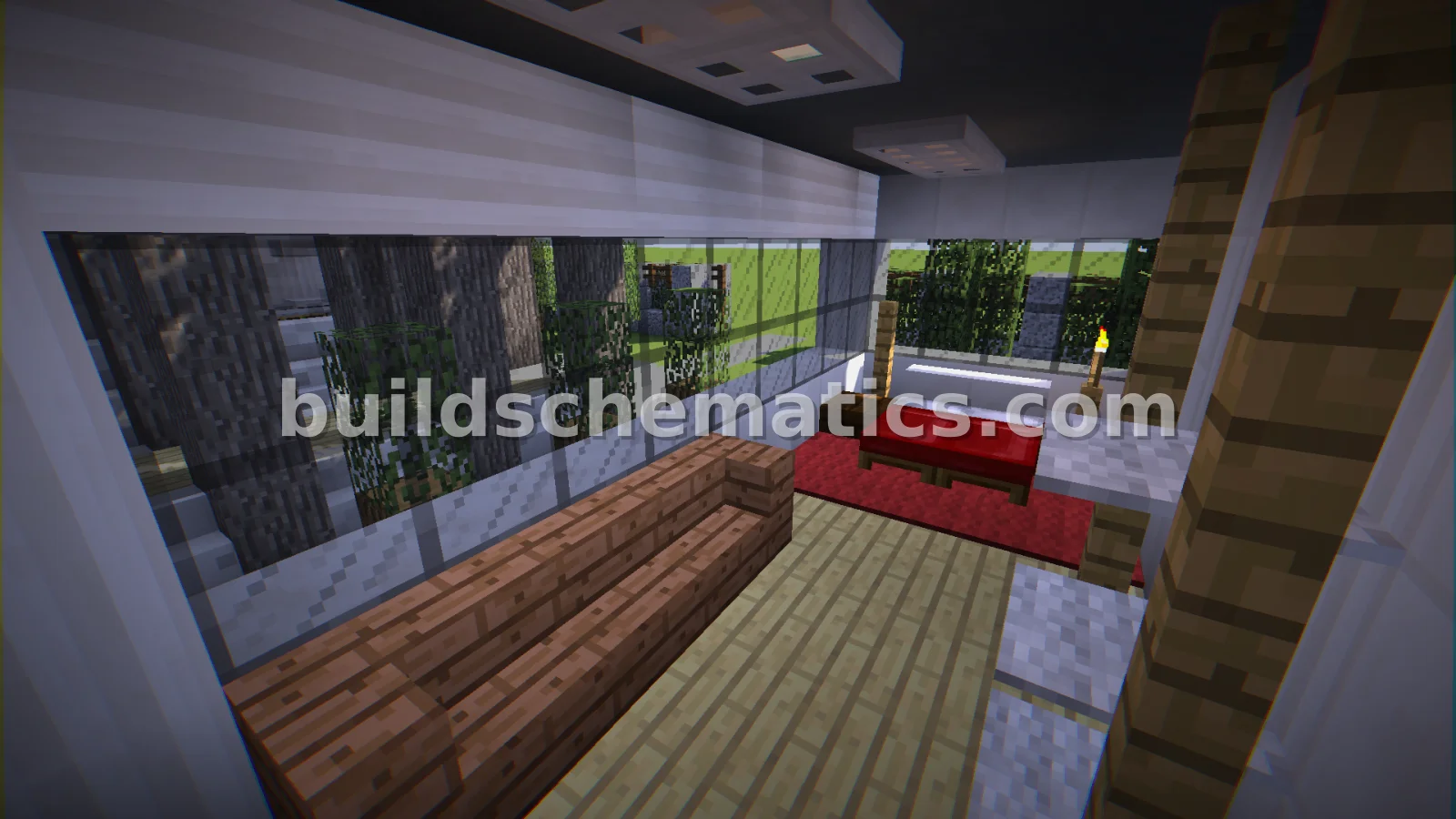 Modern Quartz Birch Home — view 4