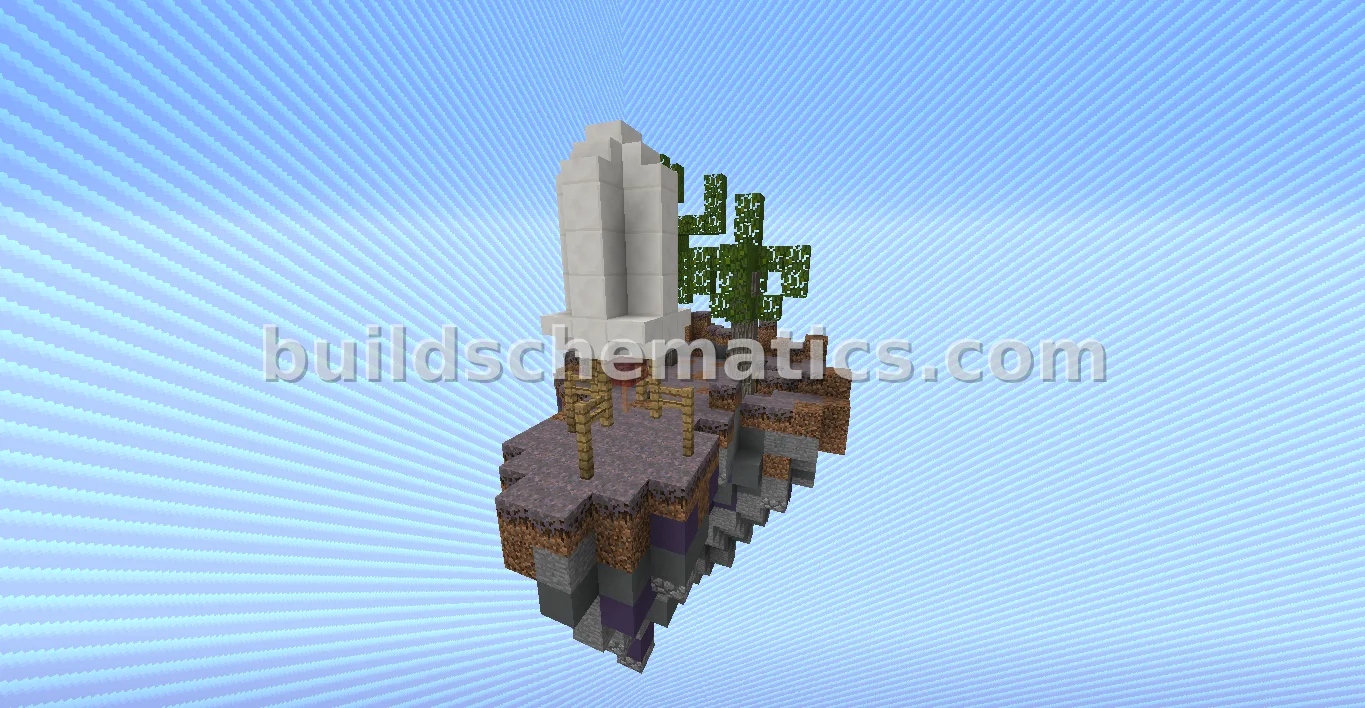 Galaxy SkyBlock Island — view 2