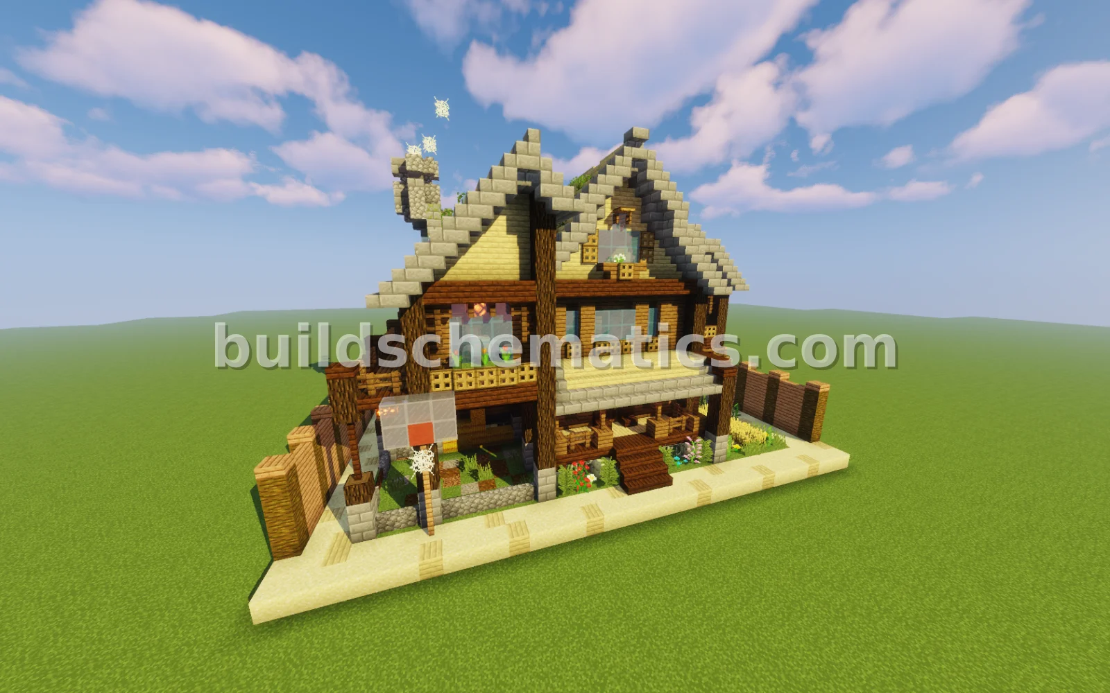 Rustic Modern House with Pool and Barn