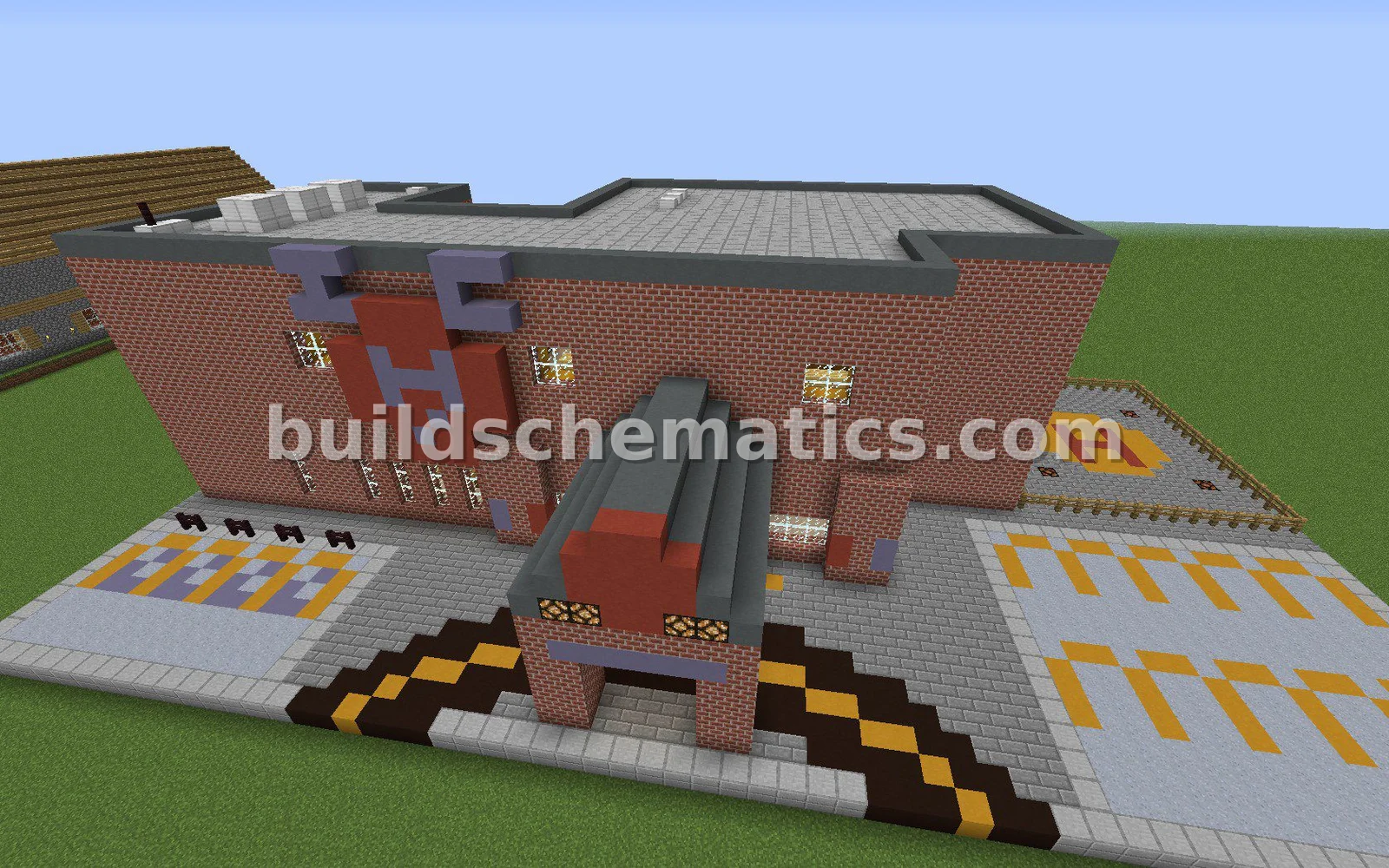 Two-Story Hospital Building