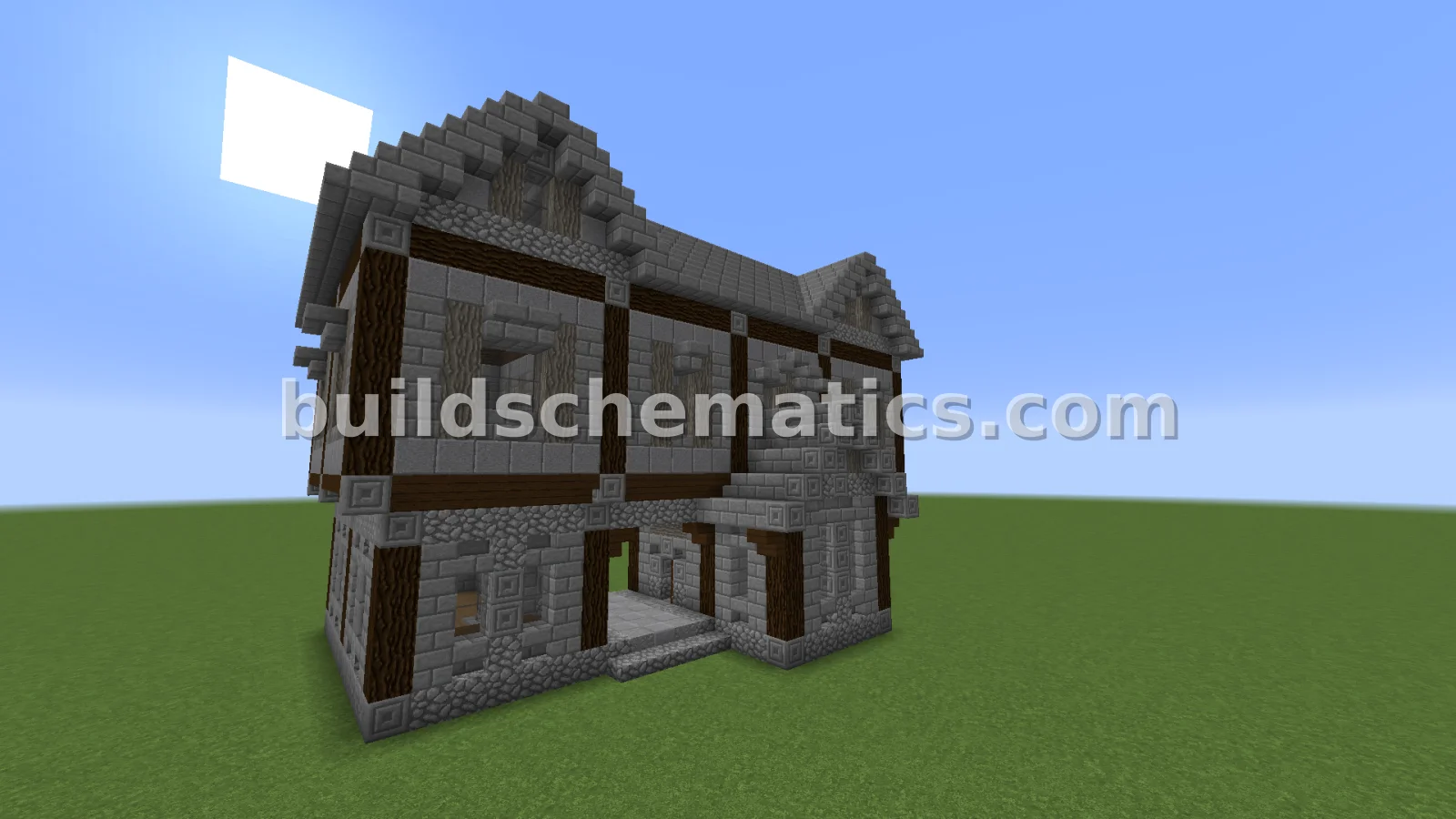 Medieval Stone Mansion House